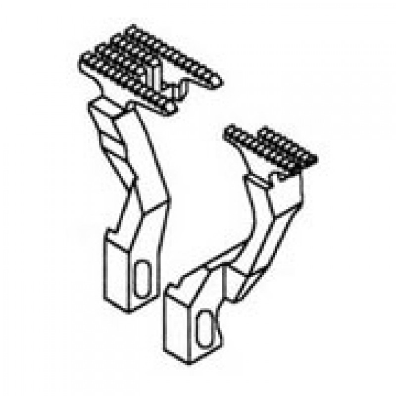 3209012 Main Feed Dog + 3209013 Differential Feed Dog — Feed Dog for Yamato Coverstitch Machine Suitable for machine: