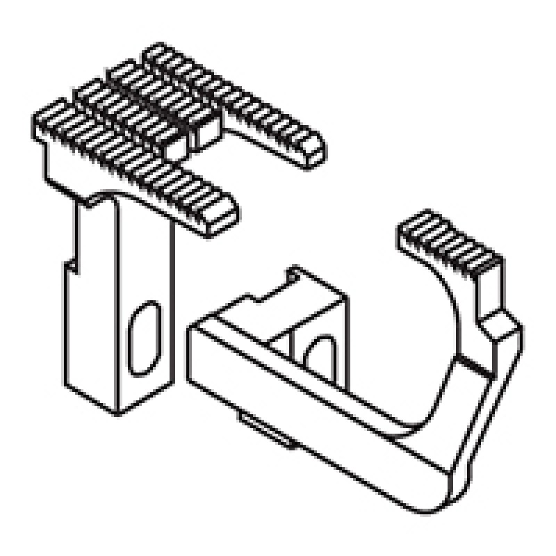 50305BX Main Feed Dog＋50326BT Differential Feed Dog — Feed Dog for Juki Coverstitch Machine Suitable for machine: