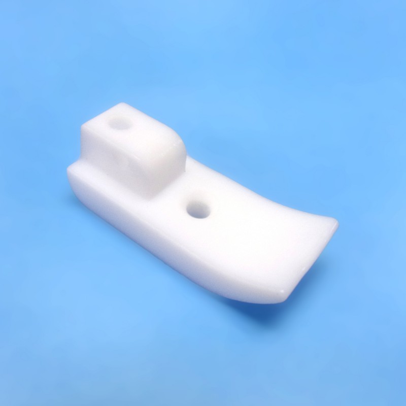 T69LHB Teflon Piping Feet Base — Teflon Piping Feet Base (Left)