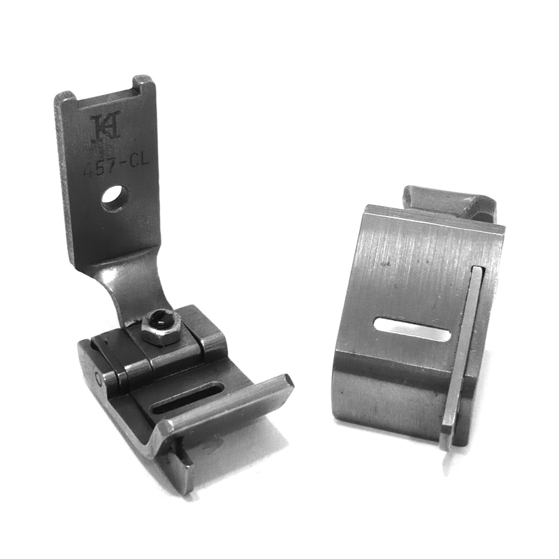 457-CL Guiding Foot — Left Guiding Foot for Singer / Juki Zigzag Machine Needle Hole Width : 10mm Pressing Width : 15.5mm