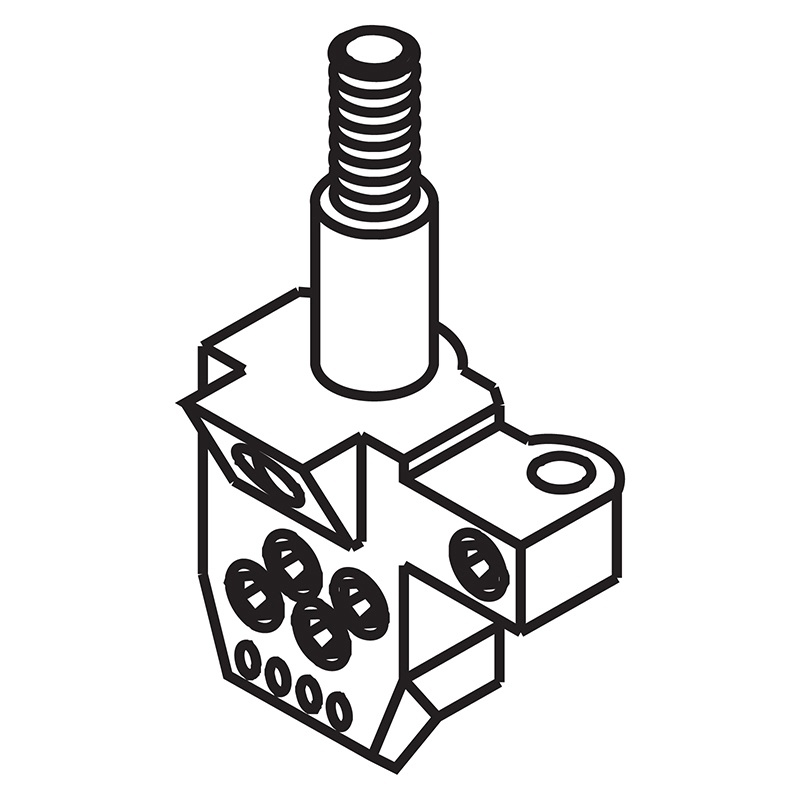 P-5.2N4 Needle Clamp — Needle Clamp for Pegasus Coverstitch Machine *Suggest to use with Groz Beckert MY1014A needle. Suitable for machine: