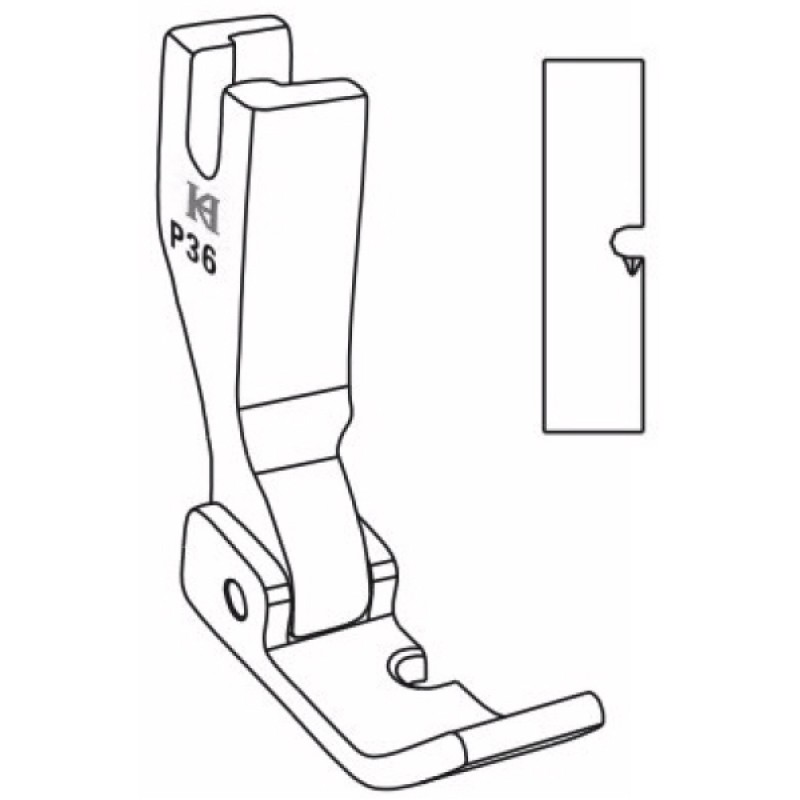 P36 Cording Feet — Right Cording Feet