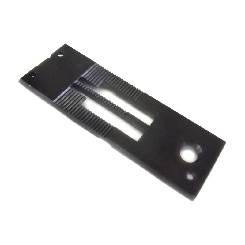 158783 Needle Plate — Needle Plate for 2-Needle Thread Trimming Machines Suitable for Machine: