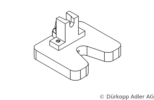 0396 222654 — прижимная лапка