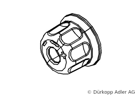 0667 115203 — Регулировочное колесо — Установочное колесо