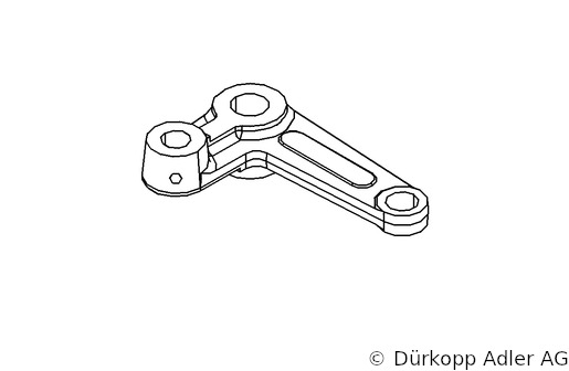 0204 310010 — angular lever