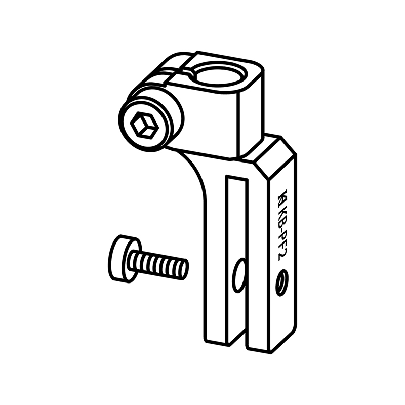 KB-PF2 Presser Foot Holder Converter — Presser Foot Holder Converter *Need to adjust the height of the presser foot bar to use.