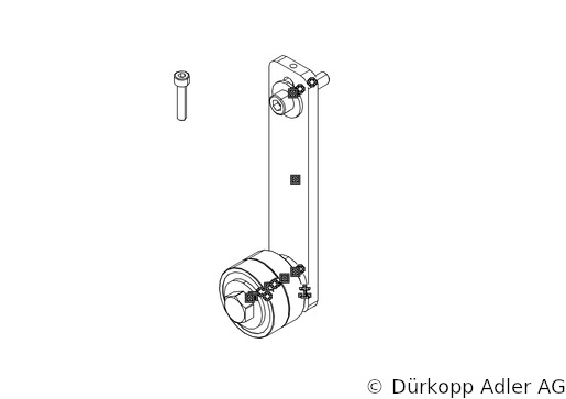 0506 100254 — натяжитель ремня