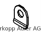 0745 540450 — кронштейн — Скобка