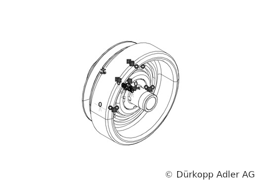 0367 105174 — фланец маховика