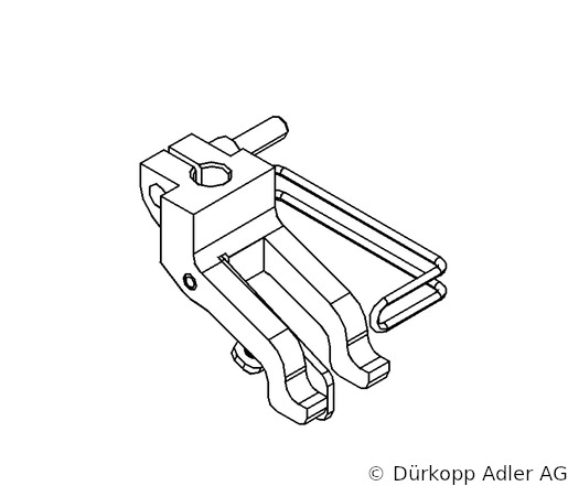0867 V92460 40L — прижимная лапка