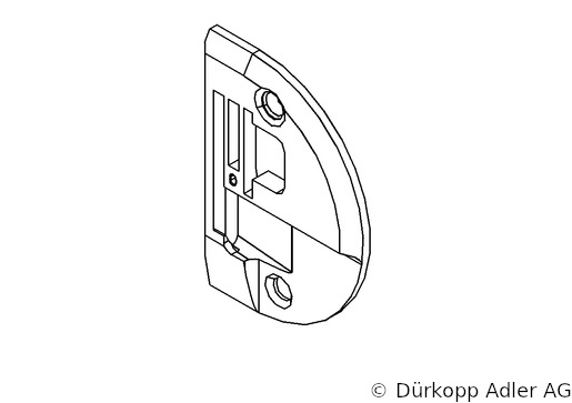 0271 006520 — throat plate