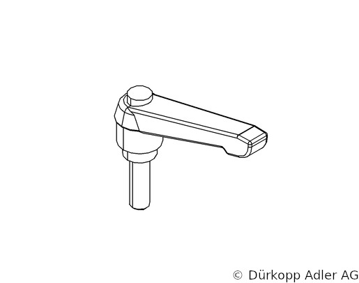 0742 003018 — clamping lever