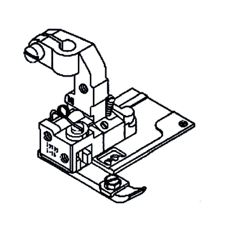 257350-32 Presser Foot — Presser Foot for Coverstitch Machine Presser Bar Internal Diameter: 6.0mm Suitable for machine: