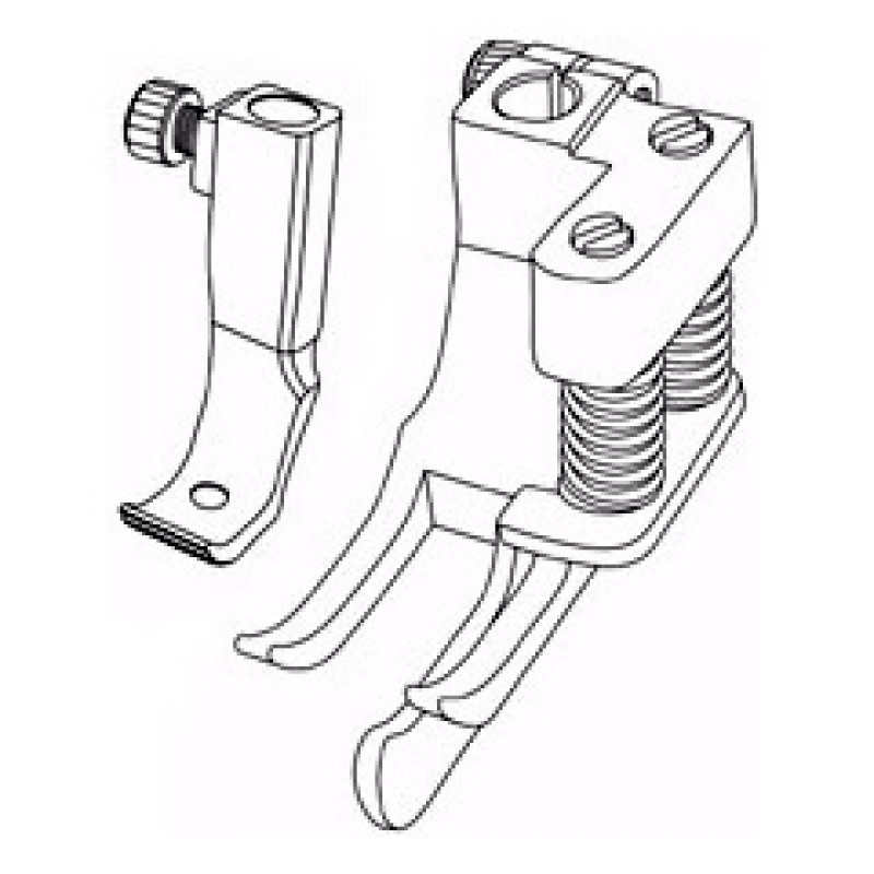GR867H Guiding Feet — Deeper right guide with balancing spring for EXTREME HEAVY DUTY