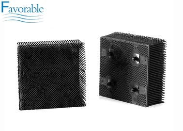 Bristle 1.6" Poly Round Foot Black Plastic Bristle Suitable For Gerber Cutter Gtxl 92910001