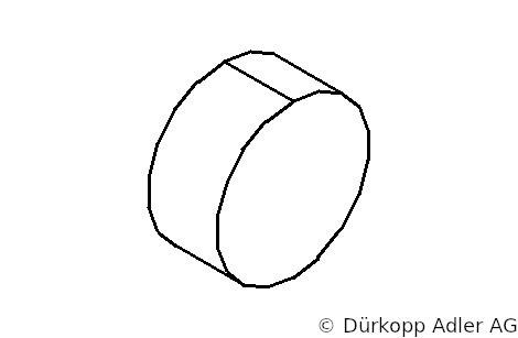 0540 100520 — фетровая деталь — Войлочная часть