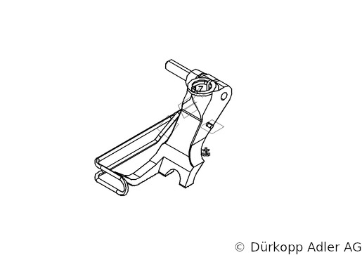 0367 220443 — прижимная лапка