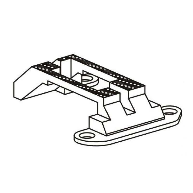KH195-FD Feed Dog — Feed dog for Durkopp Adler 195