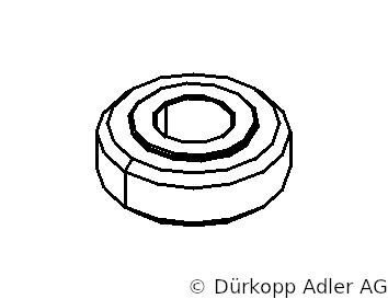 0745 560640 — knurled nut