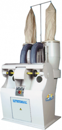 Elettrotecnica BC Mod 88 2-станционная шероховальная машина с системой сухого пожаротушения  
