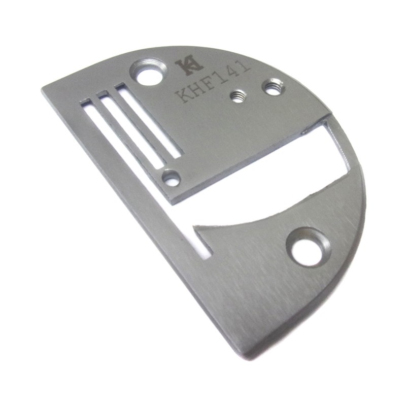 KHF141NP Needle Plate — Binder Needle Plate for Single Needle Lockstitch Flat Bed Machine
