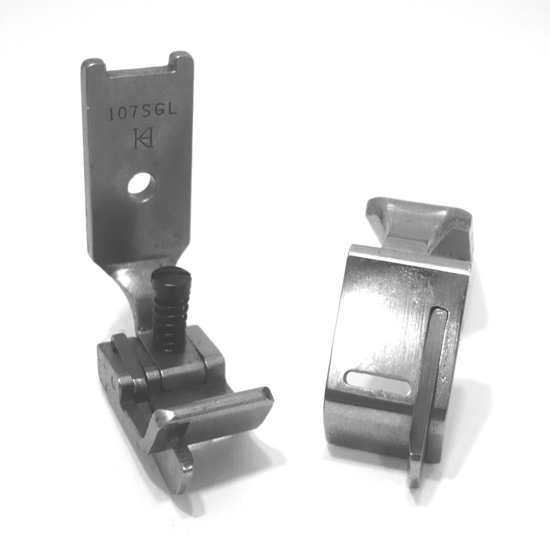 107SGL Guiding Foot — Left Guiding Foot for Singer / Juki Zigzag Machine Needle Hole Width : 7.5mm Pr…