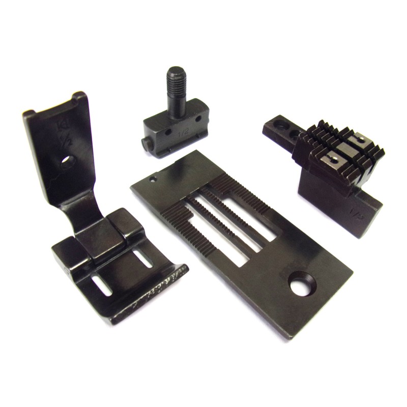 Standard Double Needle Gauge Set — Gauge Set for Standard Double Needle Flat Bed Machine Gauge Set includes: