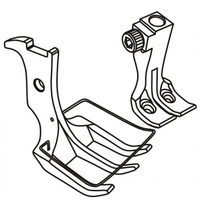 KP28BL-3-CG Presser Feet — Fix Center Guide Feet