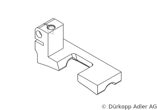 0205 V92491 — прижимная лапка